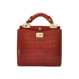 Pratesi Anna Maria Luisa de' Medici Small King Lady Bag in cow leather