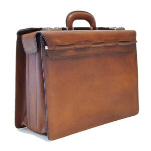 Pratesi Briefcase Lorenzo Il Magnifico in cow leather