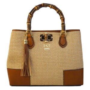 Pratesi Sarteano Shoulder Bag Straw Hnd S291/PCE