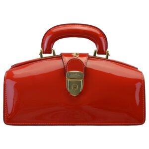 Pratesi Lady Brunelleschi Patent V120/N Bag in cow leather