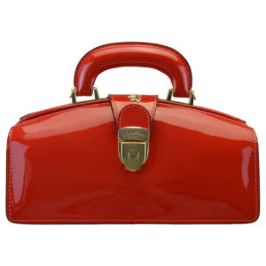 Pratesi Lady Brunelleschi Patent V120/N Bag in cow leather